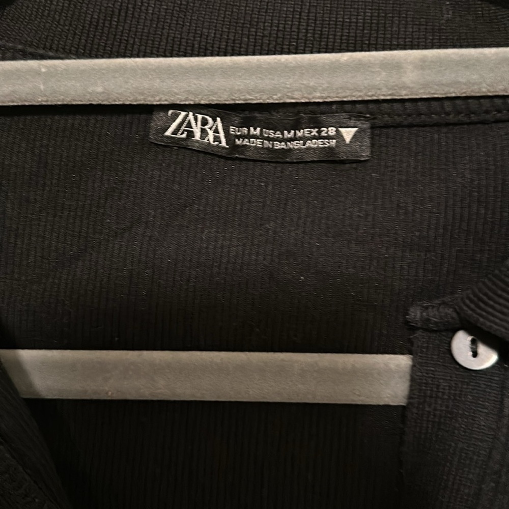 Zara black crop top - Picture 2 of 2